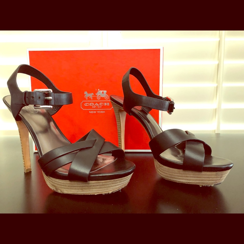 Auth Coach Dani Platform Heels